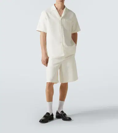 Gucci GG linen-blend shorts | Thumbnail 2