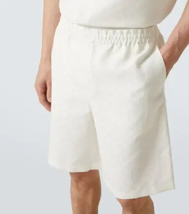 Gucci GG linen-blend shorts | Thumbnail 3