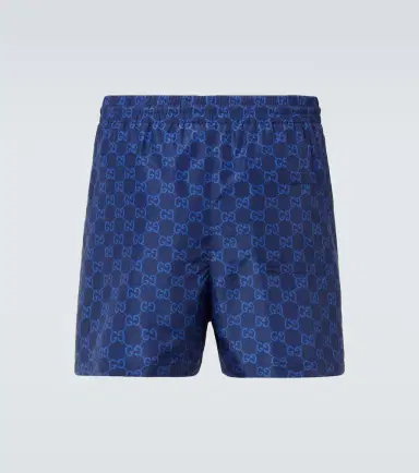 Gucci GG Supreme Web Stripe swim trunks | Thumbnail 5 Gucci GG Supreme Web Stripe swim trunks | Thumbnail 5