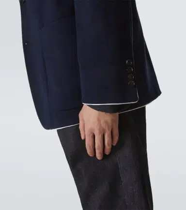 Gucci Double G cotton jersey blazer | Thumbnail 4 Gucci Double G cotton jersey blazer | Thumbnail 4