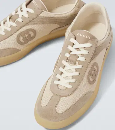 Gucci Interlocking G suede-trimmed sneakers | Thumbnail 6 Gucci Interlocking G suede-trimmed sneakers | Thumbnail 6
