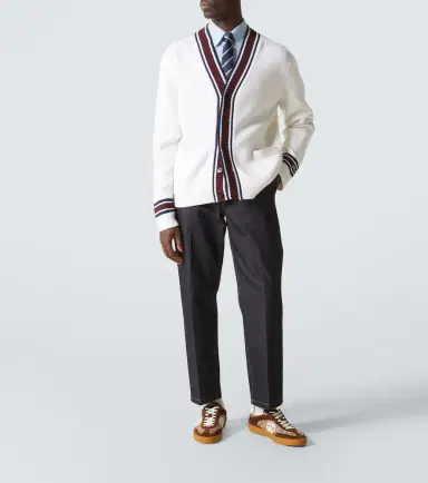 Gucci Interlocking G suede-trimmed sneakers | Thumbnail 7 Gucci Interlocking G suede-trimmed sneakers | Thumbnail 7