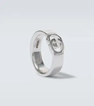 Gucci Interlocking G sterling silver ring | Thumbnail 4 Gucci Interlocking G sterling silver ring | Thumbnail 4