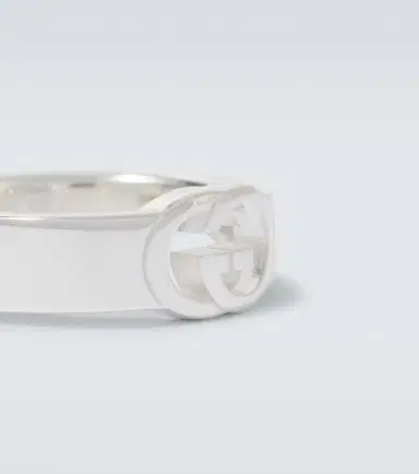 Gucci Interlocking G sterling silver ring | Thumbnail 5 Gucci Interlocking G sterling silver ring | Thumbnail 5