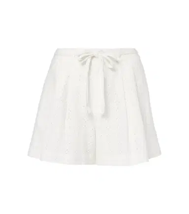 Poupette St Barth Chantal broderie anglaise cotton shorts | Thumbnail 1