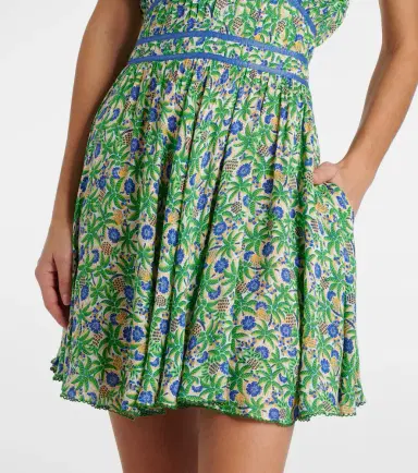 Poupette St Barth Sasha printed minidress | Thumbnail 3