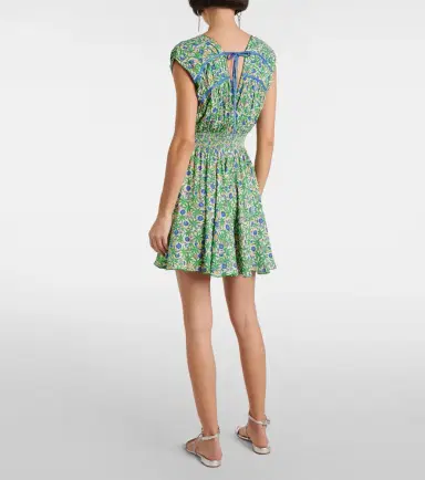 Poupette St Barth Sasha printed minidress | Thumbnail 4