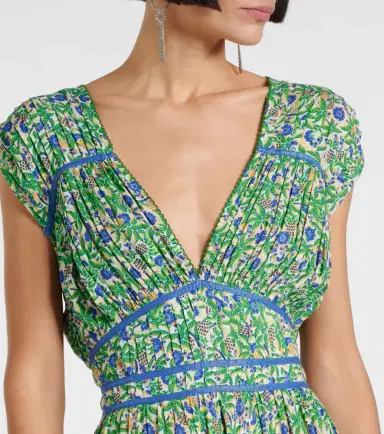 Poupette St Barth Sasha printed minidress | Thumbnail 5