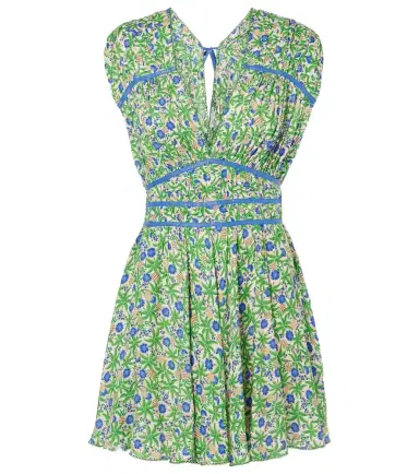 Poupette St Barth Sasha printed minidress | Thumbnail 1