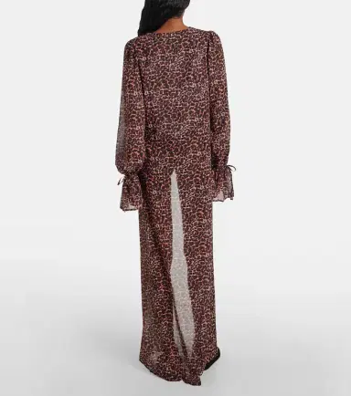 Bananhot Leopard-print beach cover-up | Thumbnail 3