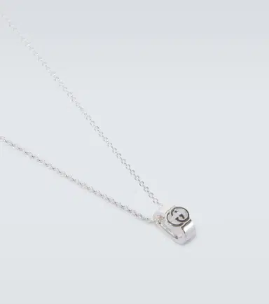 Gucci Interlocking G sterling silver necklace | Thumbnail 3