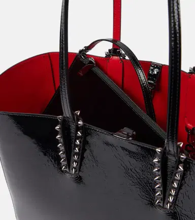 Christian Louboutin Cabata Small patent leather tote bag | Thumbnail 5