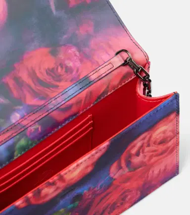 Christian Louboutin Loubi54 floral satin crêpe clutch | Thumbnail 3
