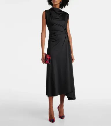Christian Louboutin Loubi54 floral satin crêpe clutch | Thumbnail 5