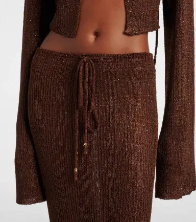 Bananhot Alma knitted sequined beach cover-up | Thumbnail 4