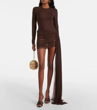 Bananhot Aiden ruched minidress | Thumbnail 2