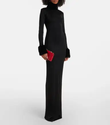 Christian Louboutin Loubi54 patent leather clutch | Thumbnail 4