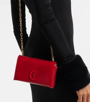 Christian Louboutin Loubi54 patent leather clutch | Thumbnail 5