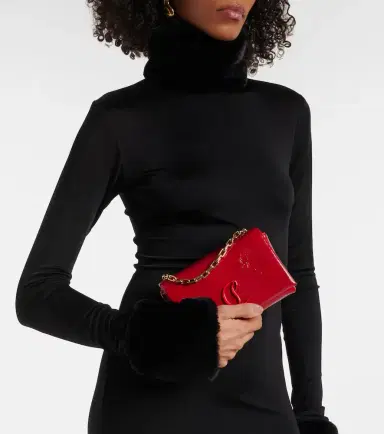 Christian Louboutin Loubi54 patent leather clutch | Thumbnail 6