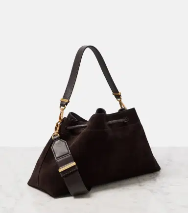 Jimmy Choo Bon Bon Small suede bucket bag | Thumbnail 2 Jimmy Choo Bon Bon Small suede bucket bag | Thumbnail 2