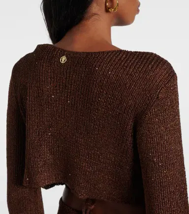 Bananhot Alma sequined knitted cardigan | Thumbnail 3