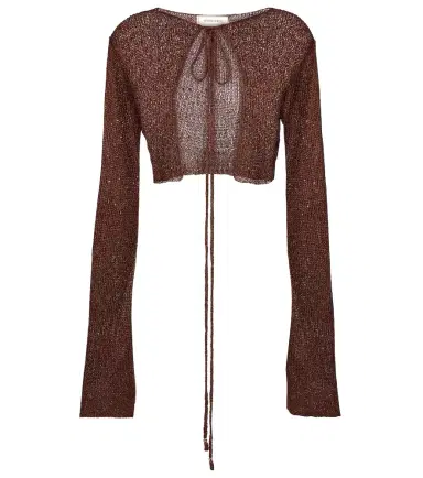 Bananhot Alma sequined knitted cardigan | Thumbnail 1