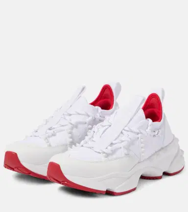 Christian Louboutin Trailnrun leather-trimmed sneakers | Thumbnail 4 Christian Louboutin Trailnrun leather-trimmed sneakers | Thumbnail 4