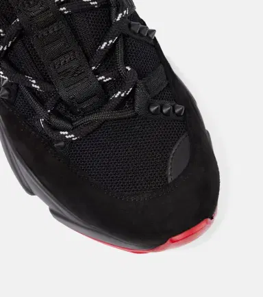 Christian Louboutin Trailnrun suede-trimmed sneakers | Thumbnail 3