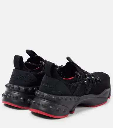 Christian Louboutin Trailnrun suede-trimmed sneakers | Thumbnail 5