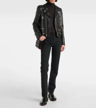 Christian Louboutin Urban Booty Lock polished leather ankle boots | Thumbnail 2