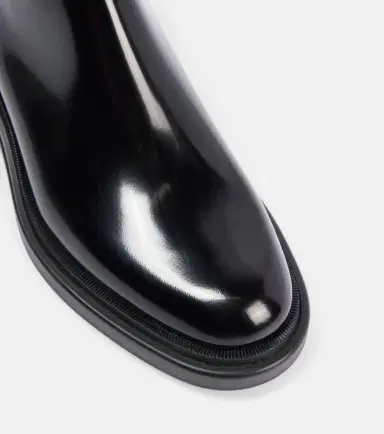 Christian Louboutin Urban Booty Lock polished leather ankle boots | Thumbnail 5