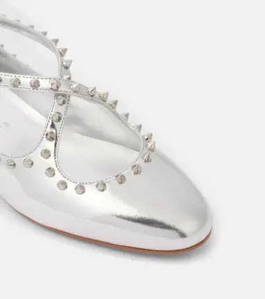 Christian Louboutin Pilouta Jane Spikes leather ballet flats | Thumbnail 4 Christian Louboutin Pilouta Jane Spikes leather ballet flats | Thumbnail 4
