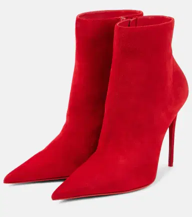 Christian Louboutin Kate Max 100 suede ankle boots | Thumbnail 3 Christian Louboutin Kate Max 100 suede ankle boots | Thumbnail 3