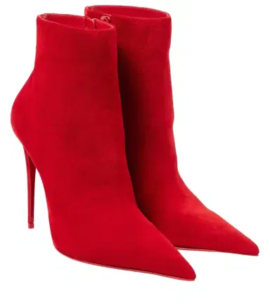 Christian Louboutin Kate Max 100 suede ankle boots | Thumbnail 1 Christian Louboutin Kate Max 100 suede ankle boots | Thumbnail 1