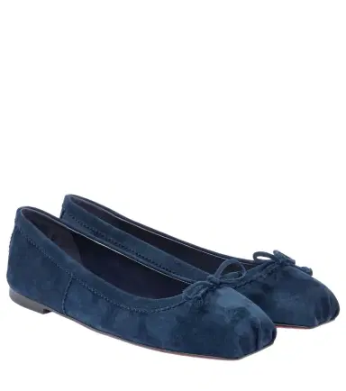 Christian Louboutin Mamadrague suede ballet flats | Thumbnail 1
