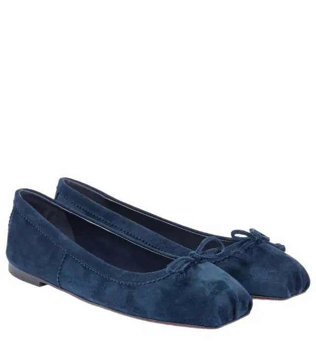Christian Louboutin Mamadrague suede ballet flats