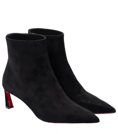 Christian Louboutin Condra 55 suede ankle boots | Thumbnail 1 Christian Louboutin Condra 55 suede ankle boots | Thumbnail 1