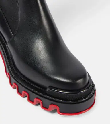 Christian Louboutin Marchacroche Dune leather knee-high boots | Thumbnail 3