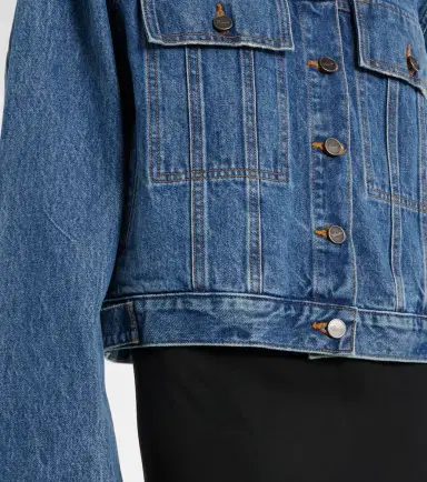 Khaite Saunder denim jacket | Thumbnail 2