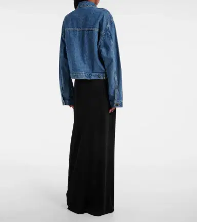 Khaite Saunder denim jacket | Thumbnail 4