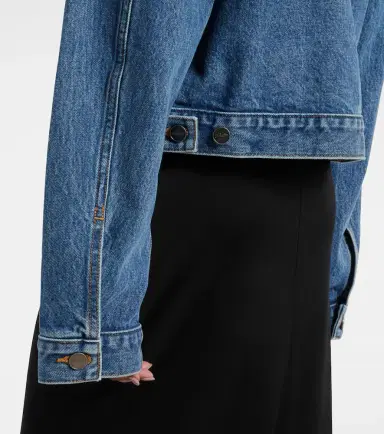 Khaite Saunder denim jacket | Thumbnail 5