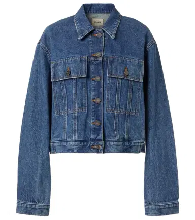 Khaite Saunder denim jacket | Thumbnail 1