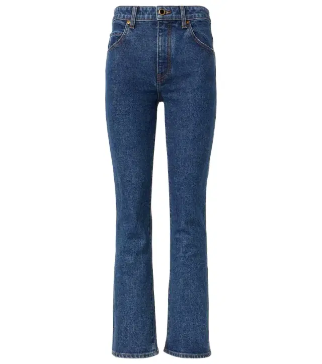 Vivian cropped bootcut jeans