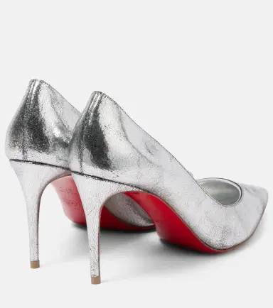 Christian Louboutin Kate 85 metallic leather pumps | Thumbnail 2 Christian Louboutin Kate 85 metallic leather pumps | Thumbnail 2