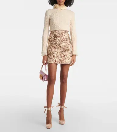 Christian Louboutin Cassia 100 crêpe satin pumps | Thumbnail 2