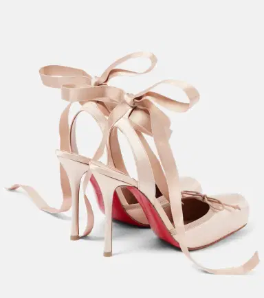 Christian Louboutin Cassia 100 crêpe satin pumps | Thumbnail 5
