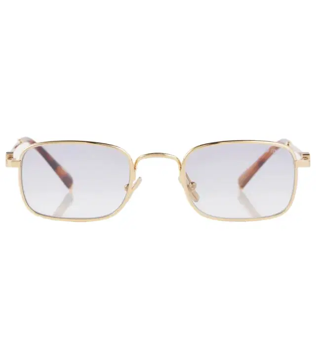 Miu Miu Logo rectangular sunglasses