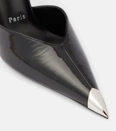 Christian Louboutin Lock Me Up 100 embellished leather pumps | Thumbnail 4
