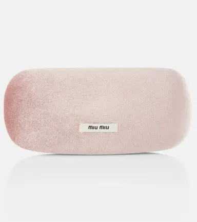 Miu Miu Logo oval sunglasses | Thumbnail 4