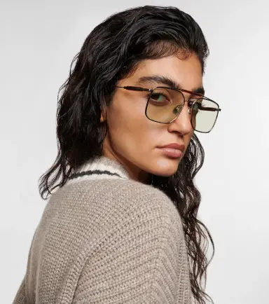 Brunello Cucinelli Sartorial Sunset square sunglasses | Thumbnail 5